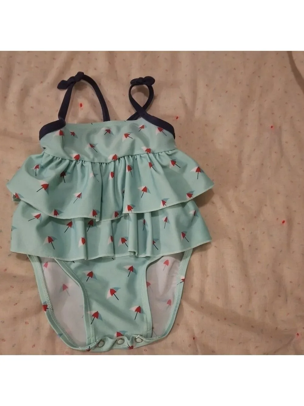 Baby Girl Swimsuit Umbrella Size 6-9 Months